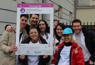 Youth public action in Belgrade, by IFMSA Serbia