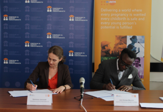 John Kennedy Mosoti and Brankica Janković signed a Memorandum of Understanding