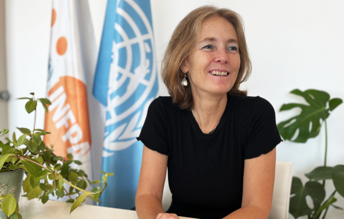 Florens Bauer, direktorka Regionalne kancelarije UNFPA za Istočnu Evropu i Centralnu Aziju