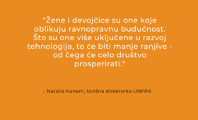 Izjava izvršne direktorke UNFPA
