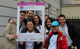 Youth public action in Belgrade, by IFMSA Serbia