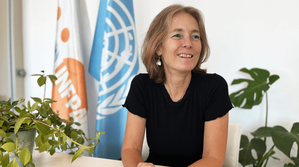 Florence Bauer, Director of UNFPA’s Regional Office for Eastern Europe and Central Asia