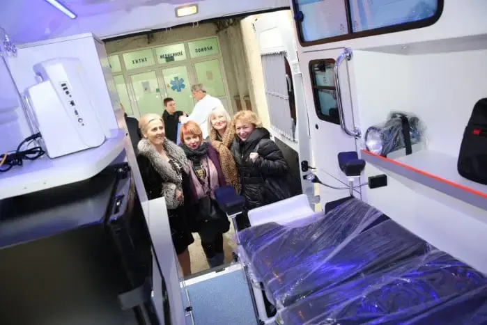 Šid receives new mobile clinic for refugees & migrants