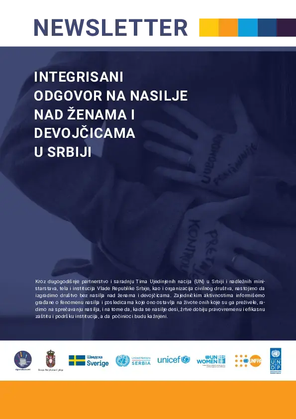 Newsletter Integrated Response to Violence Against Women and Girls